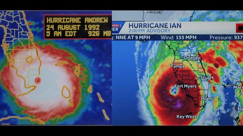 ~ANDREW VS IAN?~ ABSOLUTELY *NO COMPARISON(!)'92 HURRICANE EVENT NOW BEING COMPARED TO 2022 MONSTER!