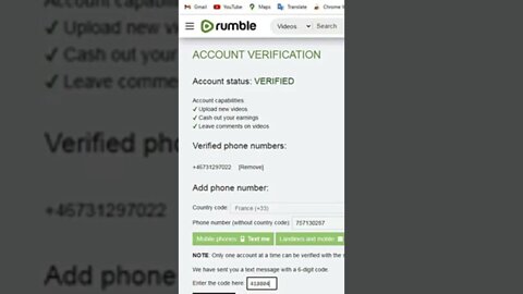 Verify Rumble Account Verify Rumble.com Account in Any Country Rumble Account Verification