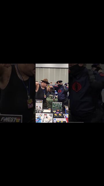 Sgt. Slaughter vs Cobra | GI Joe | Central Florida Comic Con