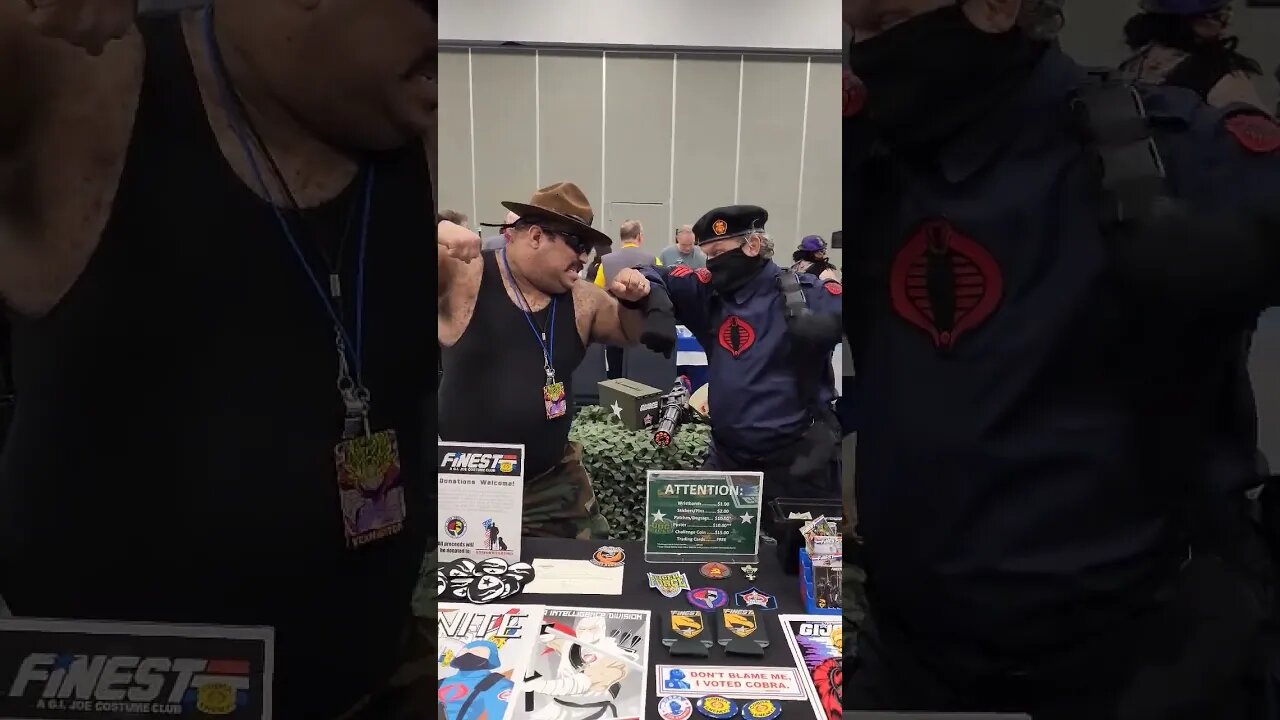 Sgt. Slaughter vs Cobra | GI Joe | Central Florida Comic Con