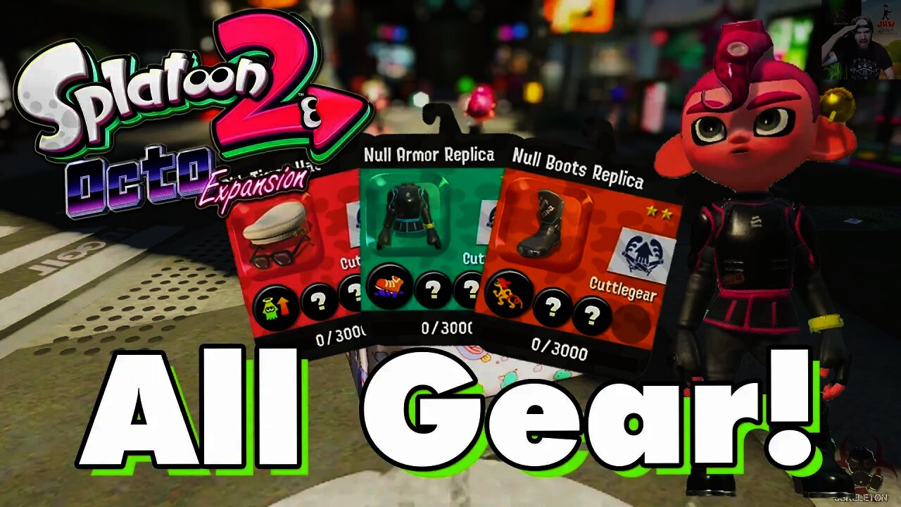 Splatoon 2 Octo Expansion - ALL Unlockable Gear