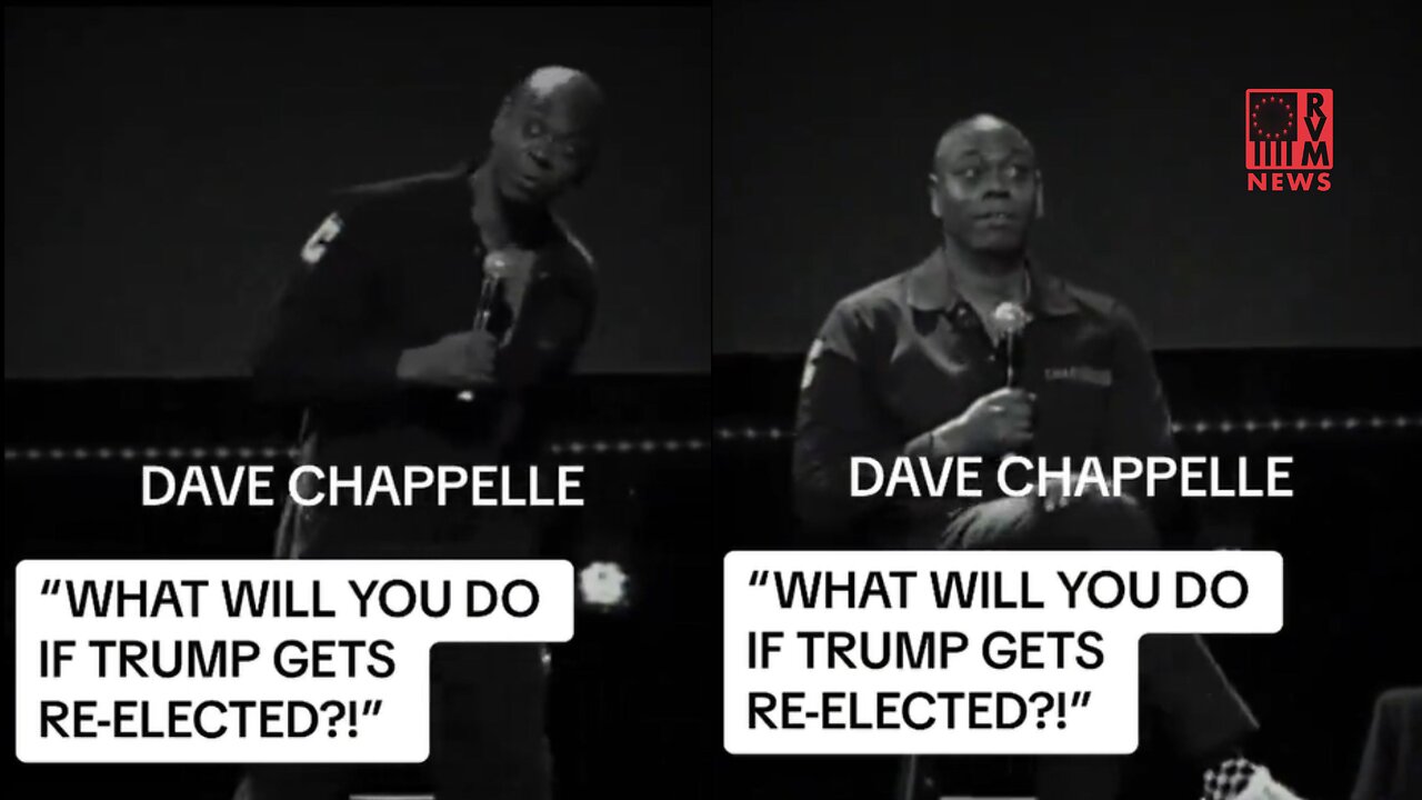 Dave Chappelle's Answer To Trump Being Reelected In 2024 Is ABSOLUTELY CLASSIC