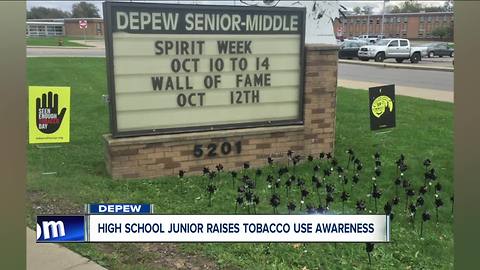 Depew teen on a mission to save lives