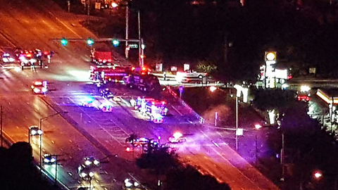 Westbound Southern Blvd. closed at Cleary Rd. after crash involving garbage truck