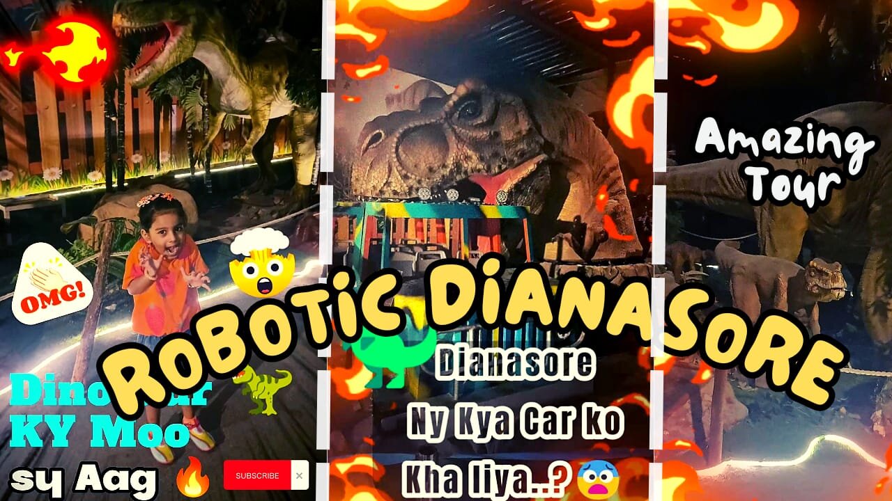 Robotic Dinosaurs | Dinosaur Breathing FIRE 😱🦖🔥
