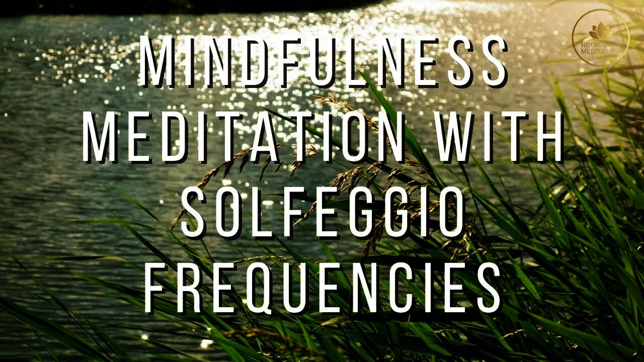 Mindfulness Meditation with Solfeggio Frequencies • Natural Frequency, Energy Healing, Soul Soothing