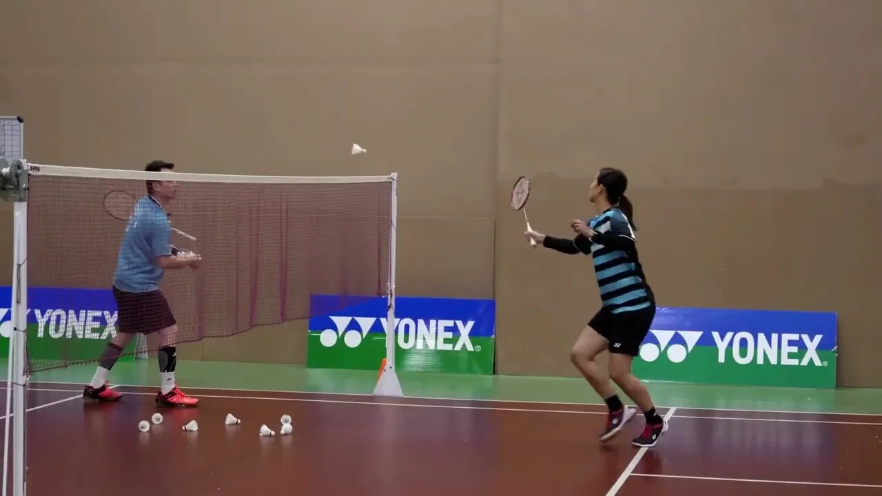 Net Kill Forehand Corner featuring Badminton Coach Kowi Chandra