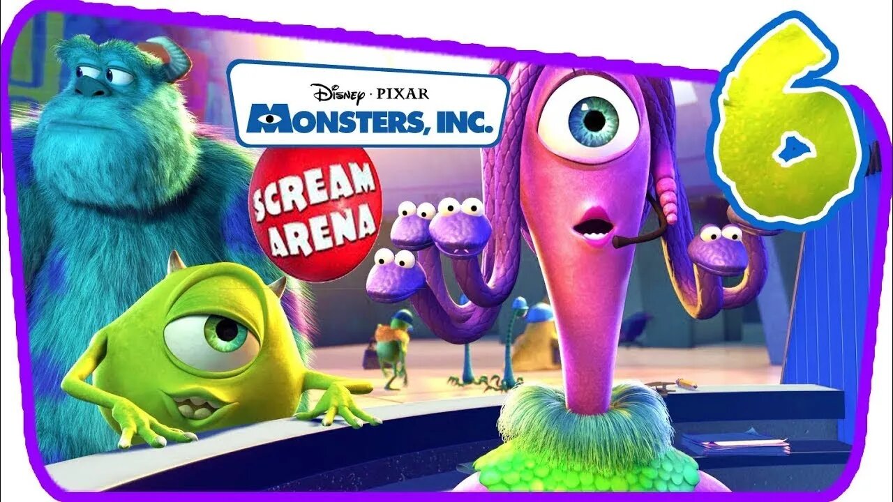 Monster Inc Scream Arena Walkthrough (GameCube) - Part 6