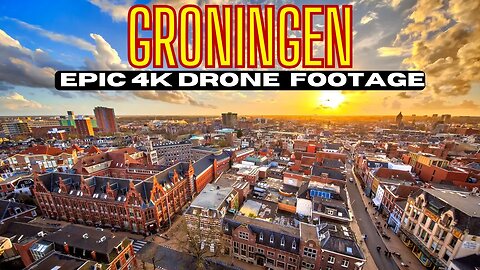 Aerial Adventure over Groningen: Epic Drone Footage of the Netherlands