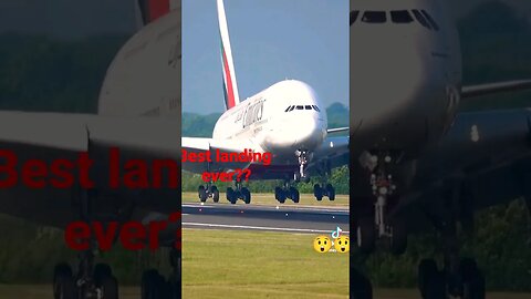 best landing ever? #short #shorts #subscribe #sub #youtube #youtuber #landing #plane #airplane #wow