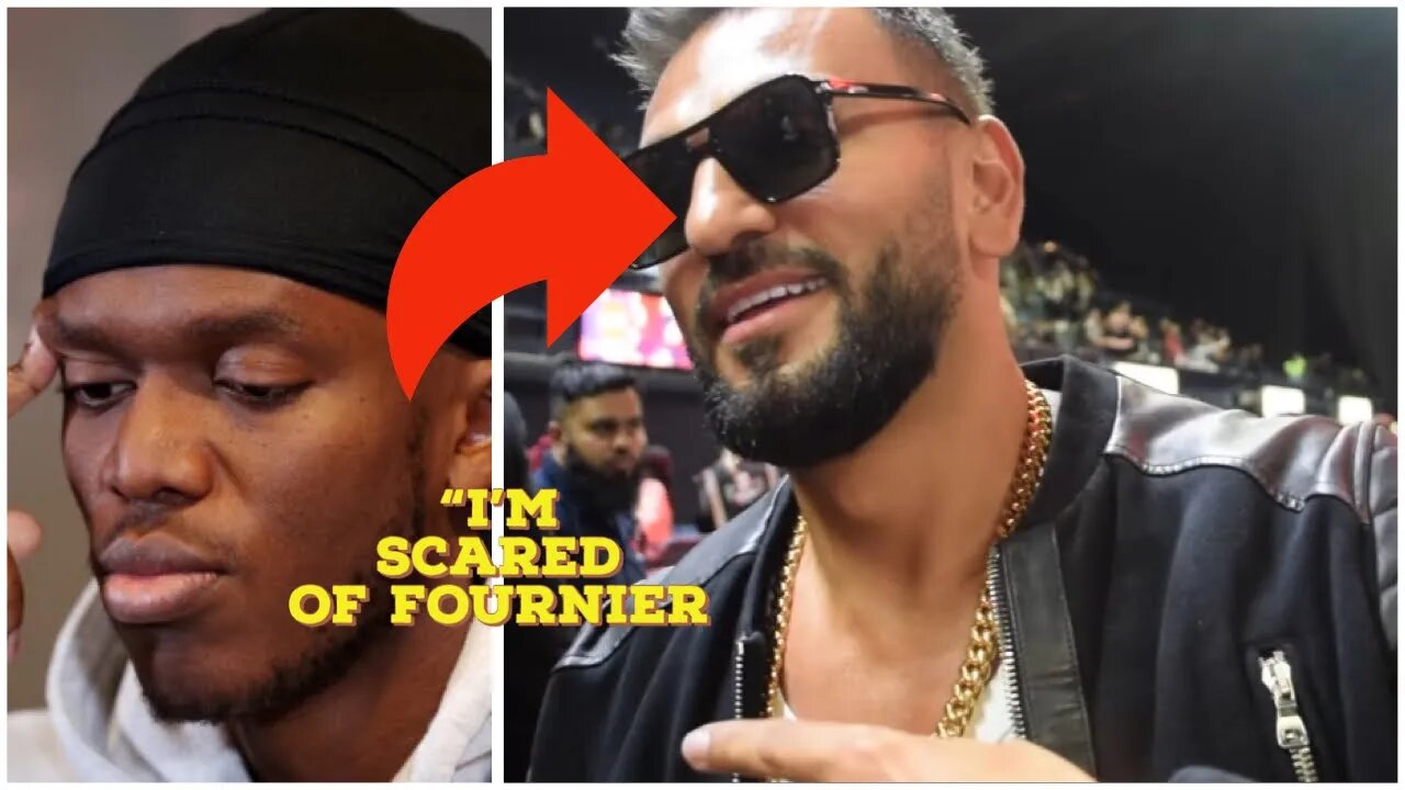 “I’m scared of Fournier”-KSI is EXPOSED for DUCKING 8 round FIGHT with Joe Fournier