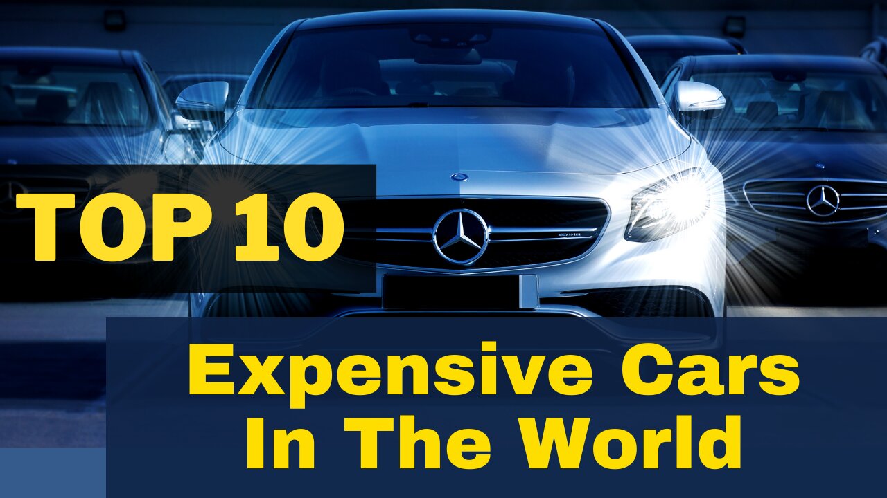 Top 10 Most Expensive Cars In The World 2024