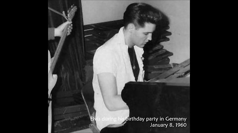 Elvis interview; January 8, 1960 Bad Nauheim, Germany