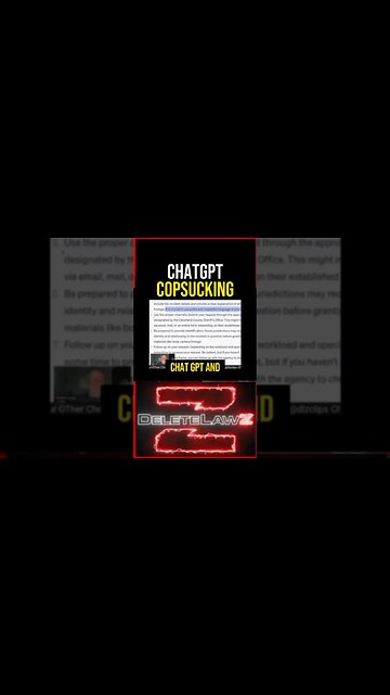 Chat GPT: CopSucker.