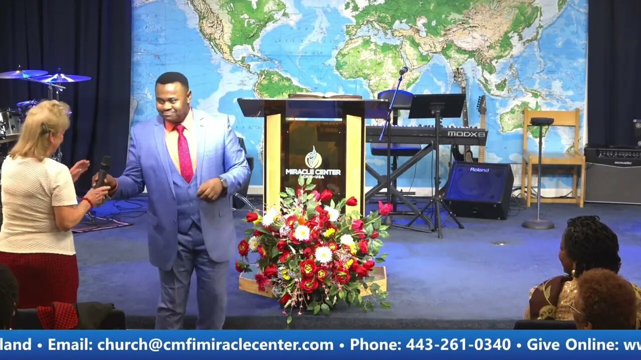 The Power To Bring Peace // Apostle Robinson Fondong