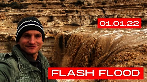 Flash Flood in Israel 01.01.2022