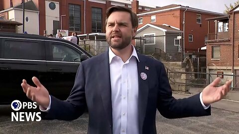 WATCH: 'We feel good about the energy,' Vance says after casting ballot in Cincinnati