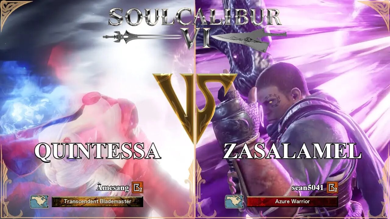 SoulCalibur VI — Amesang (Quintessa) VS sean5041 (Zasalamel) | Xbox Series X Ranked