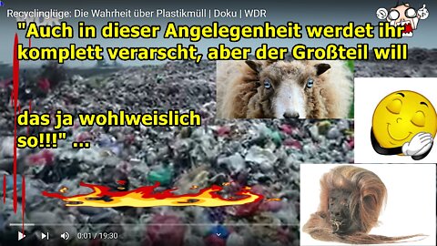 "Auch in dieser Angelegenheit werdet ihr komplett verarscht, aber der Großteil will das wohl so!!!“