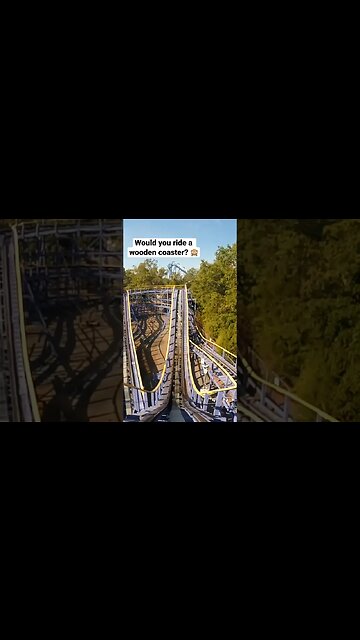 Woodstock Express 🪵🎢 #shorts