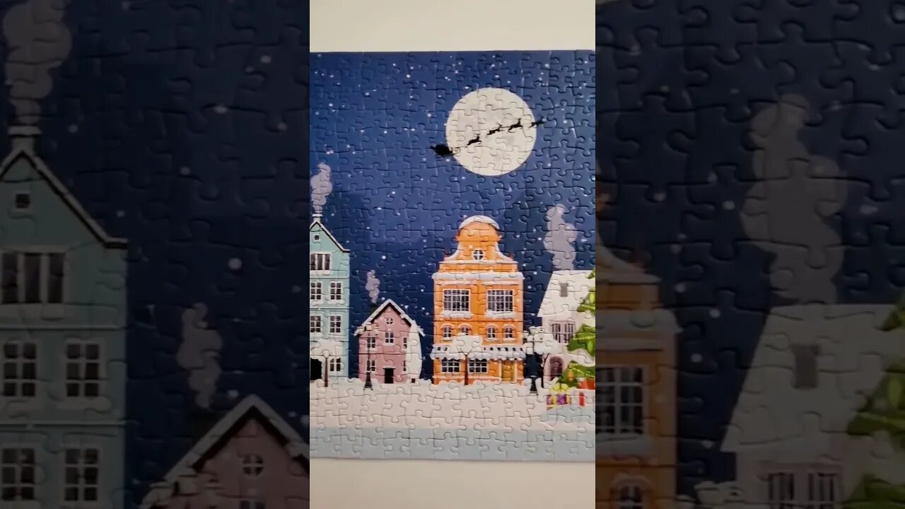 Merry Christmas!! And Happy Puzzling! 🎅🧩 #shorts #christmas #jigsawpuzzles #puzzle