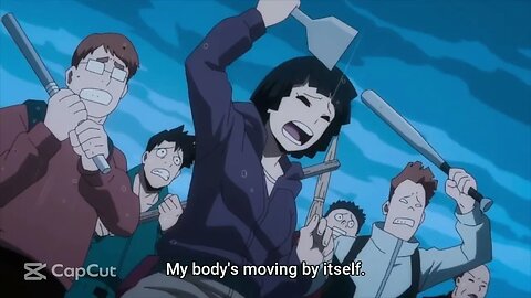 My hero Academia ep 22 Deku tired and constantly moving around