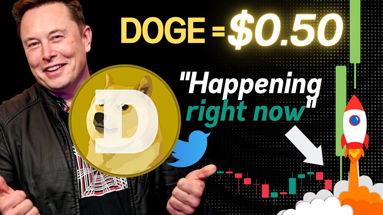 DOGECOIN MAJOR RUN IS HAPPENING RIGHT NOW! (DOGE PRICE PREDICTION)