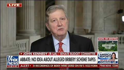 Sen John Kennedy Hits FBI, DOJ's Silence On Biden Bribery