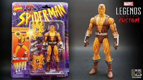 Marvel Legends Retro Carded Shocker Custom