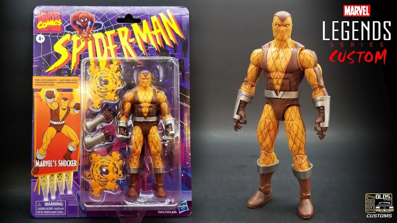 Marvel Legends Retro Carded Shocker Custom