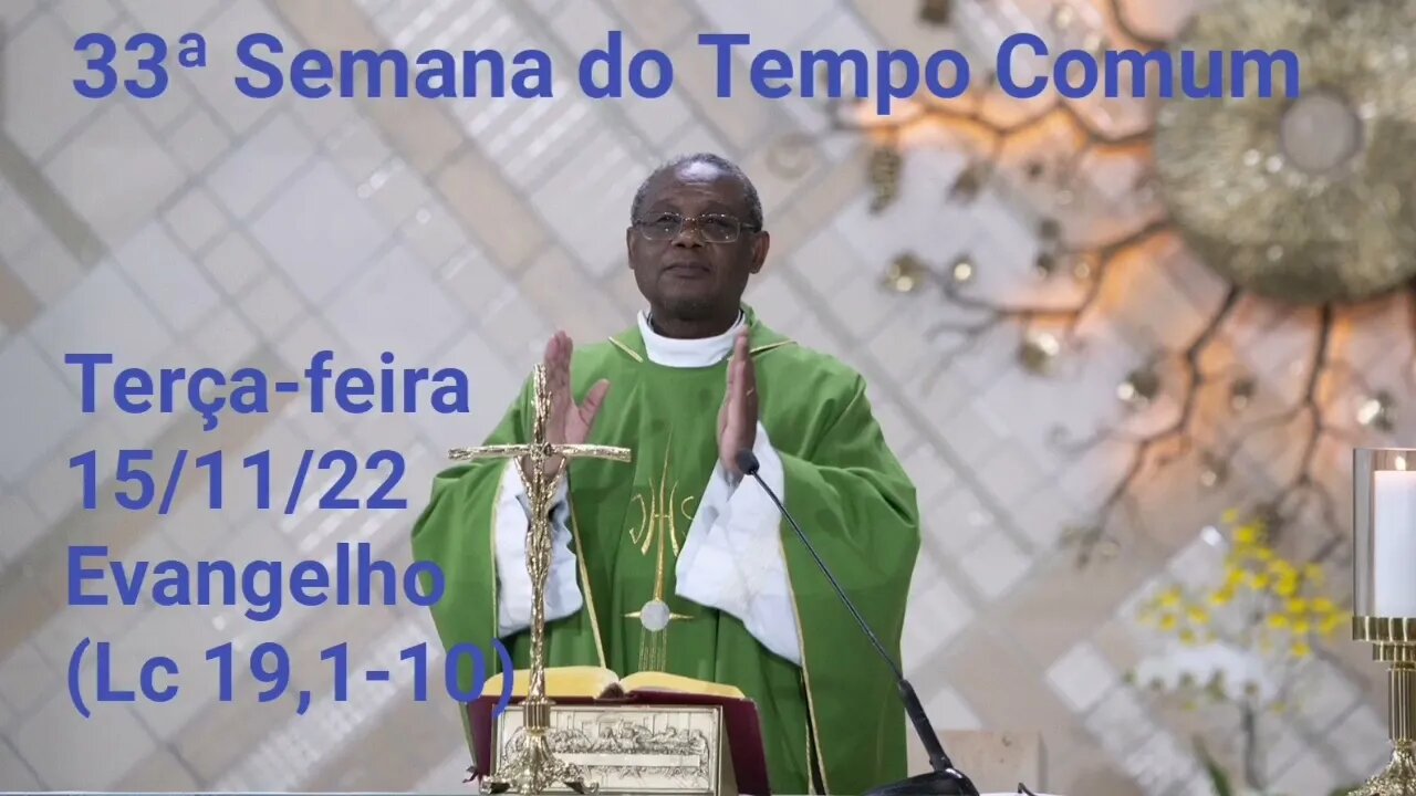 Homilia de Hoje | Padre José Augusto 15/11/22 Terça-feira | Você Sabe o que é Furto e Roubo?