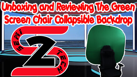 Unboxing and Reviewing The Green Screen Chair Collapsible Backdrop