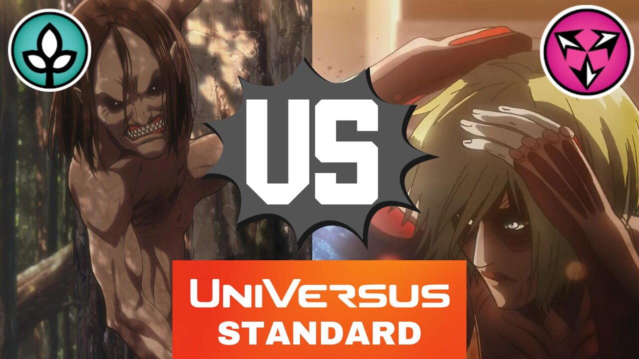 Ymir, Jaw Titan (Life) vs. Annie, Female Titan (Chaos) / Universus Attack on Titan Gameplay