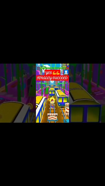 SUCCEED PLAY SUBWAY SURF 😀👍🏻