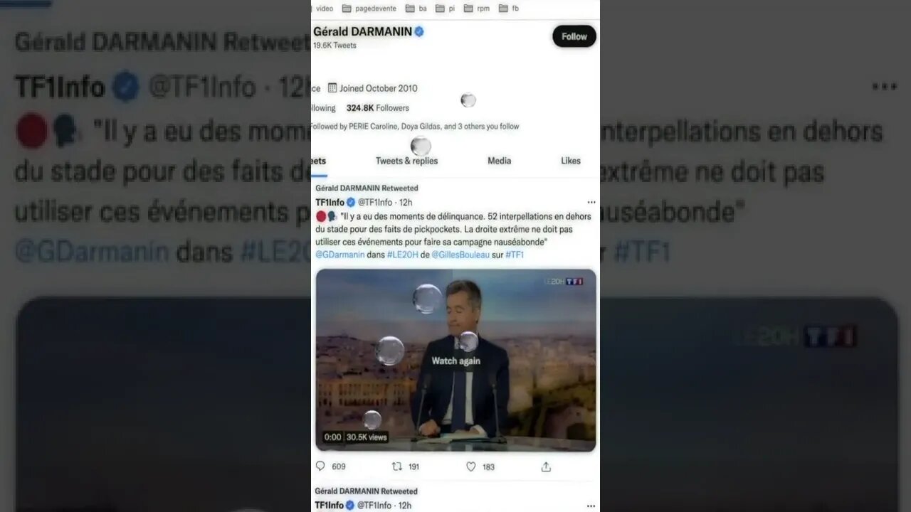 Meilleure analyse politique de la finale au stade de France Darmanin debrief