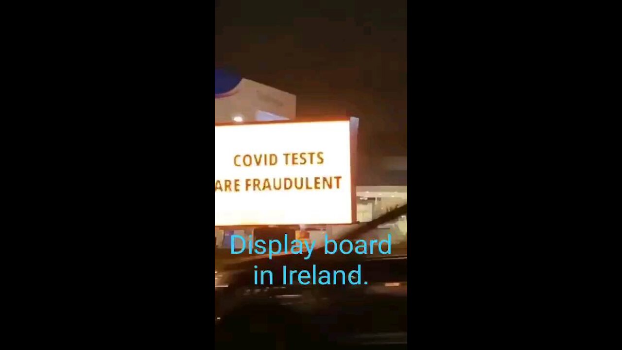 Display Board in Ireland.