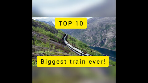 Top 10 longests trains in the world