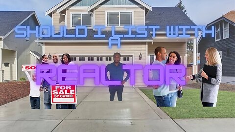 Should I list with a realtor? #fsbo #howtosellmyhouse #wheretosellmyhouse #shouldisellmyhouse