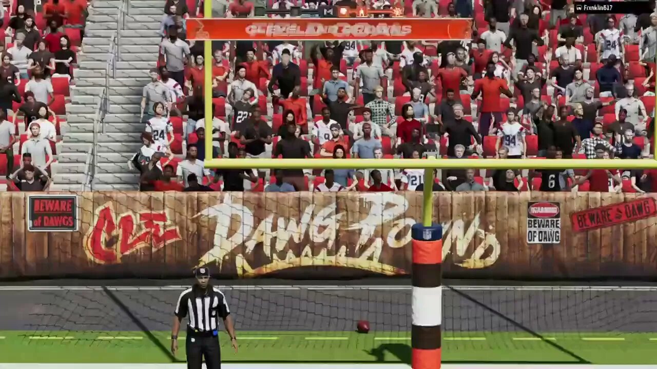 Another 60 Yarder by Cade York #FieldGoal #ClevelandBrowns #SpecialTeams #Madden24 #H2H