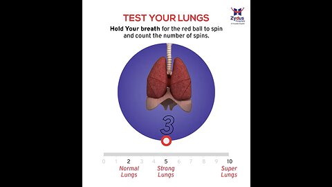 Test the strength of your lungs🤔