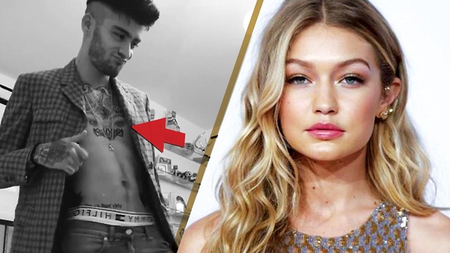 Did Zayn Malik Just Get a Gigi Hadid TATTOO on His Chest!!??