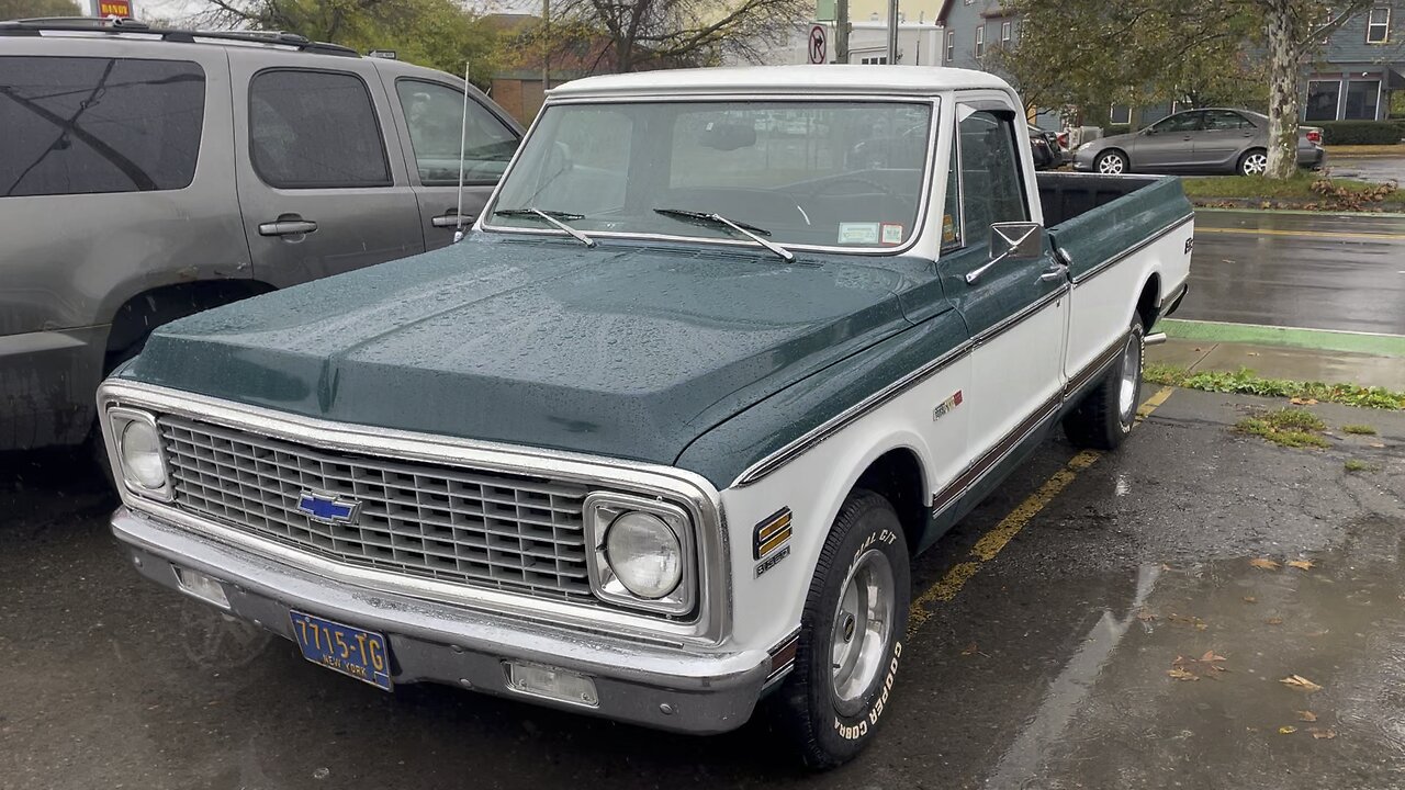 1972 Chevy pick-up … in the wild