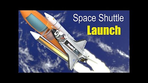 How did the Space Shuttle launch work