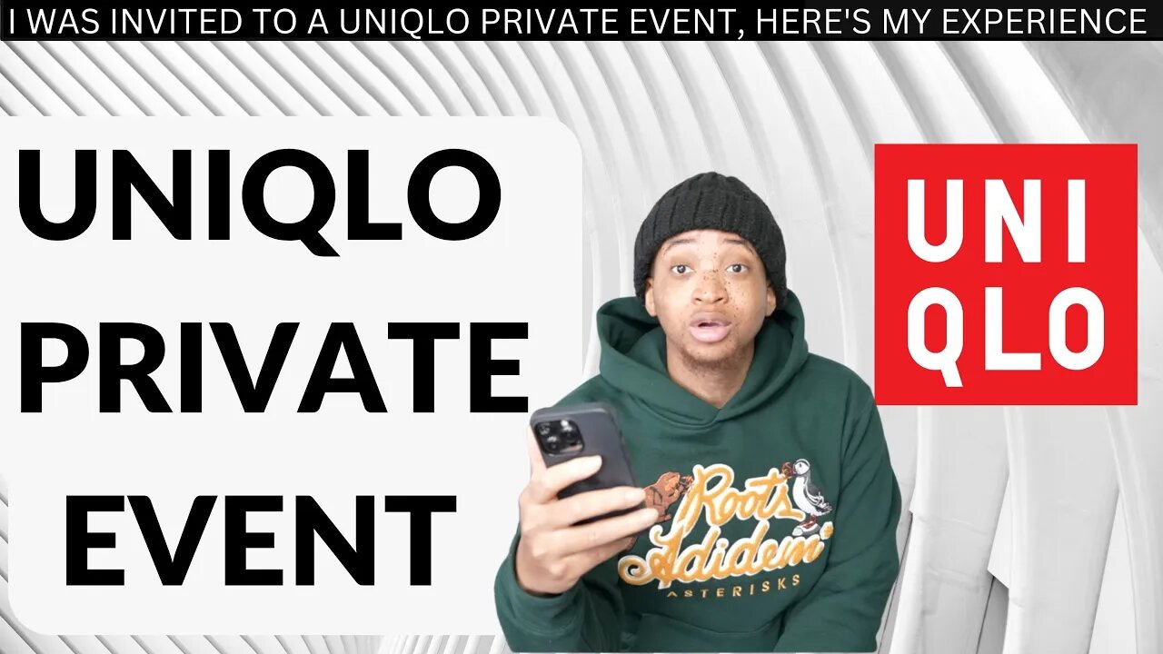 Toronto Vlog: Uniqlo invited me to their Fall/Winter event in the Summer