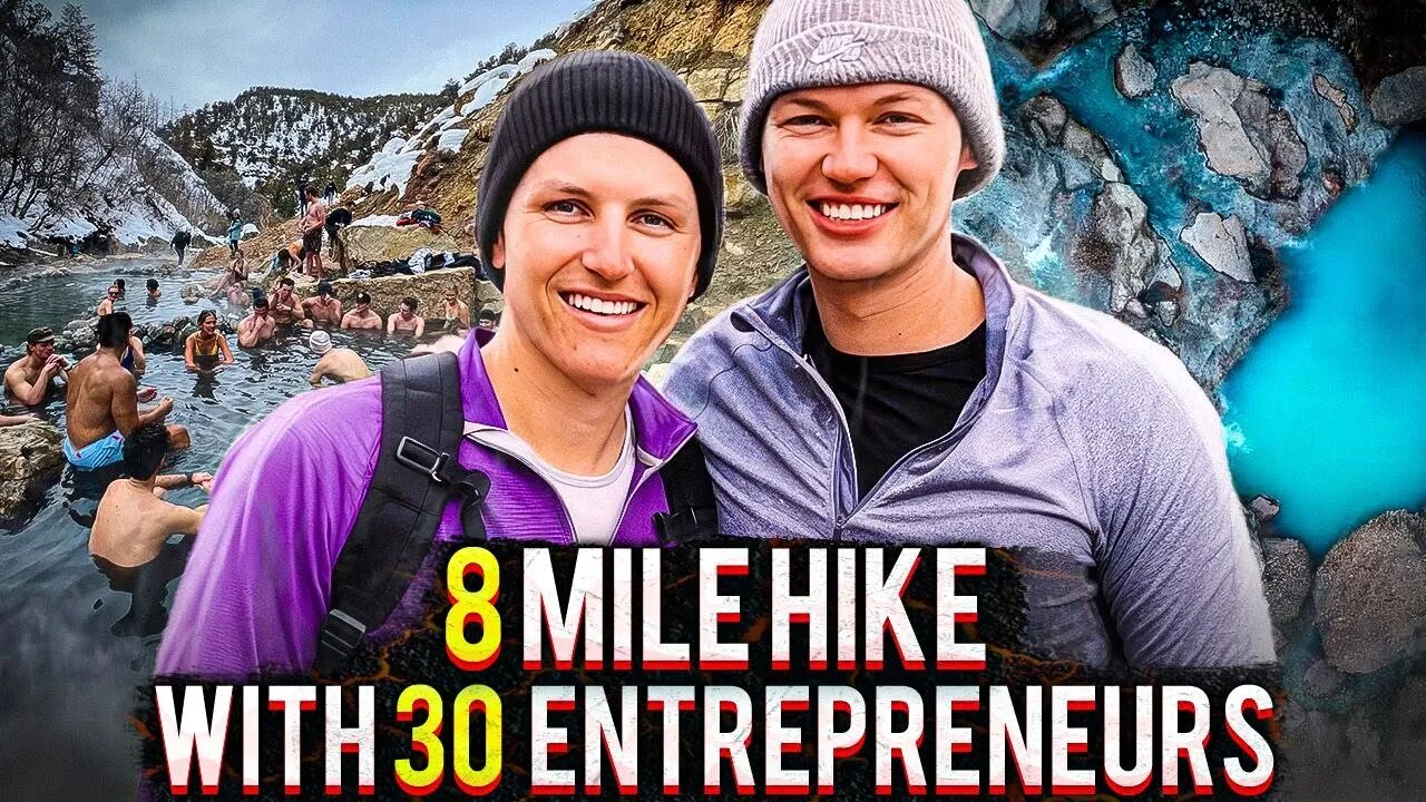 8 Mile Hike with 30 Entrepreneurs - Amz Champion Meet Up