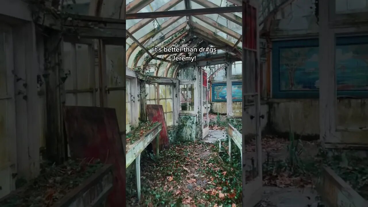 Abandoned Mansion Greenhouse