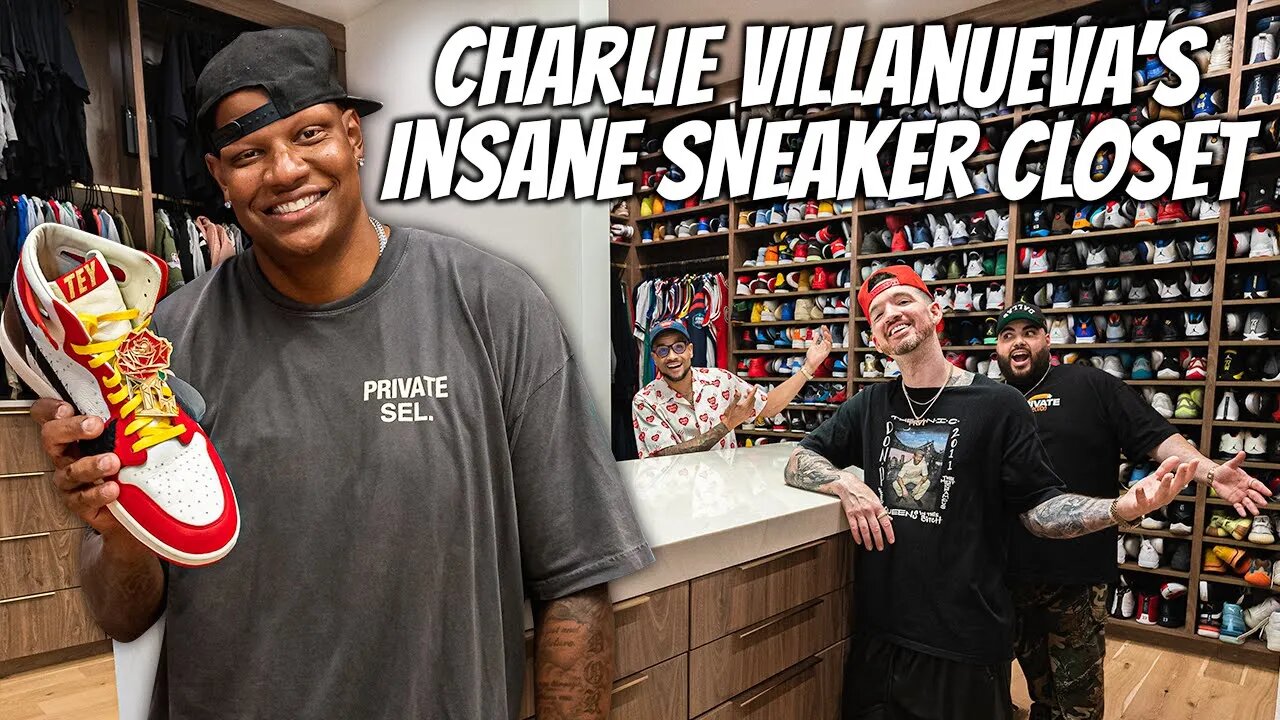 THIS NBA ALL-STAR'S SNEAKER CLOSET IS BIGGER THAN YOUR APARTMENT