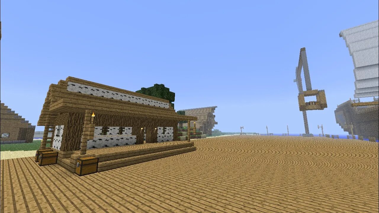 Minecraft: The Coast - design docks/ harbors (part 55 season 1)