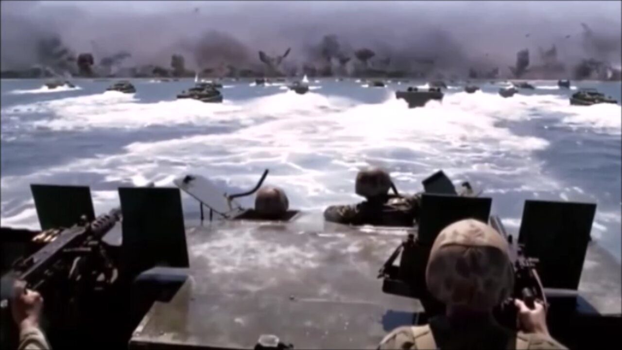 Hans Zimmer ~ Now We Are Free + The Battle.....(The Pacific - Peleliu Island )