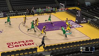 NBA Scrimmage: The 2000 LA Lakers vs The 2008 Boston Celtics @ Staples Center